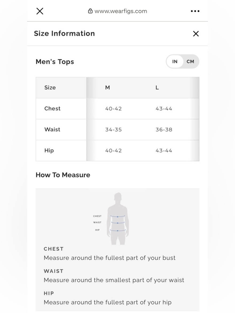 FIGS Leon Two Pocket Top Medical Scrubs in Graphite NWT Sz. M Men’s - Picture 10 of 10